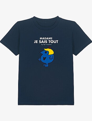 Tshirt Enfant MADAME JE SAIS TOUT