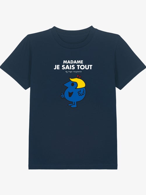 Tshirt Enfant MADAME JE SAIS TOUT - Kiabi