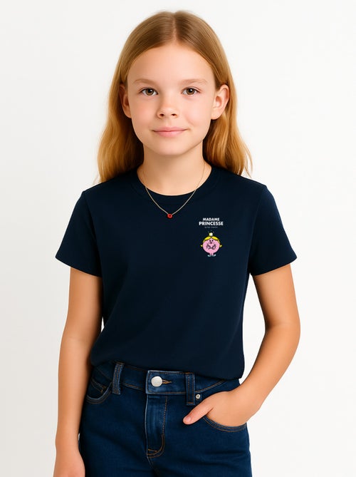 Tshirt Enfant MADAME PRINCESSE CŒUR - Kiabi