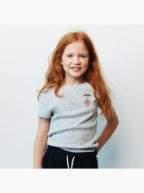 Tshirt Enfant MADAME PRINCESSE CŒUR - Kiabi