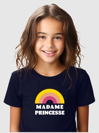 Tshirt Enfant MADAME PRINCESSE WAF