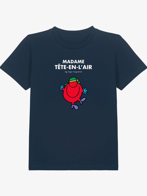 Tshirt Enfant MADAME TÊTE EN L'AIR - Kiabi