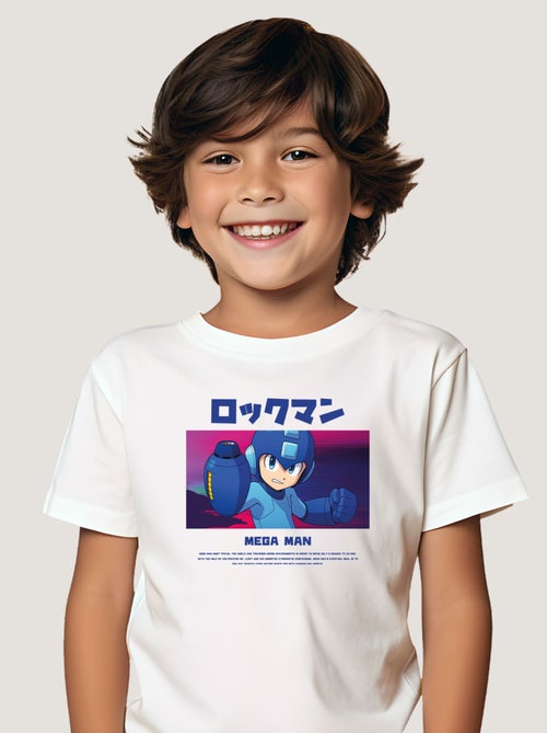 Tshirt Enfant MEGAMAN 3 - Kiabi