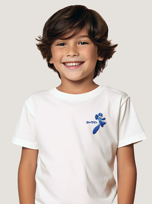 Tshirt Enfant MEGAMAN CŒUR - Kiabi