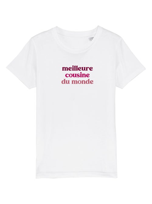 Tshirt Enfant MEILLEURE COUSINE DU MONDE - Kiabi