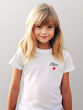Tshirt Enfant MINI CŒUR