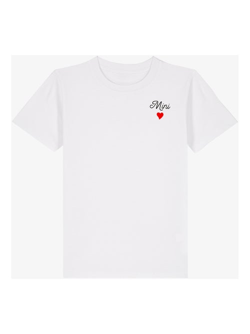 Tshirt Enfant MINI CŒUR - Kiabi