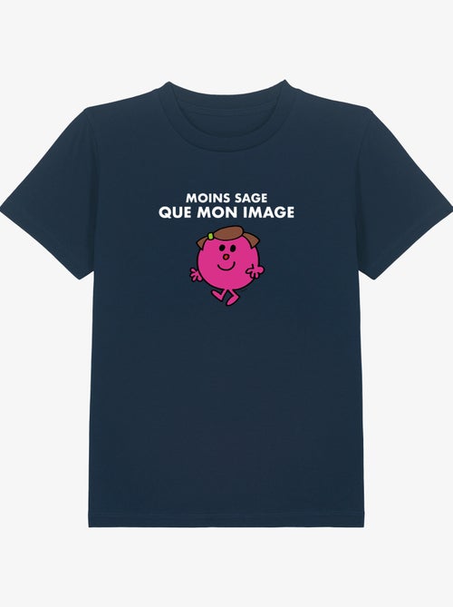 Tshirt Enfant MOINS SAGE QUE MON IMAGE - Kiabi