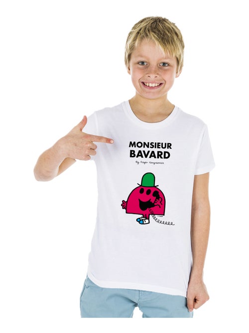 Tshirt Enfant MONSIEUR BAVARD - Kiabi