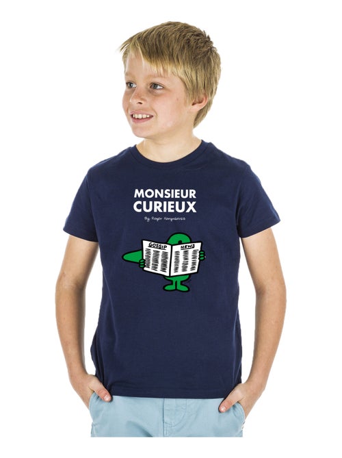 Tshirt Enfant MONSIEUR CURIEUX - Kiabi