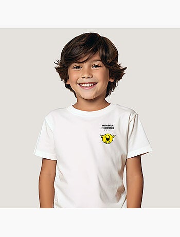 Tshirt Enfant MONSIEUR HEUREUX CŒUR
