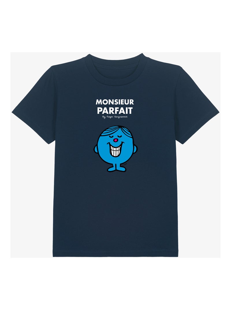 Tshirt Enfant MONSIEUR PARFAIT Bleu marine - Kiabi