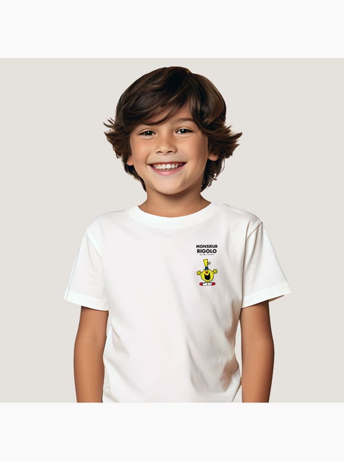 Tshirt Enfant MONSIEUR RIGOLO CŒUR - Kiabi