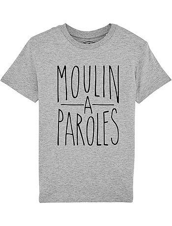 Tshirt Enfant MOULIN A PAROLES