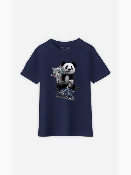 Tshirt Enfant PANDA BICYCLE - Kiabi