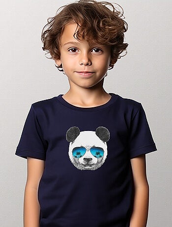 Tshirt Enfant PANDA SUNGLASSES