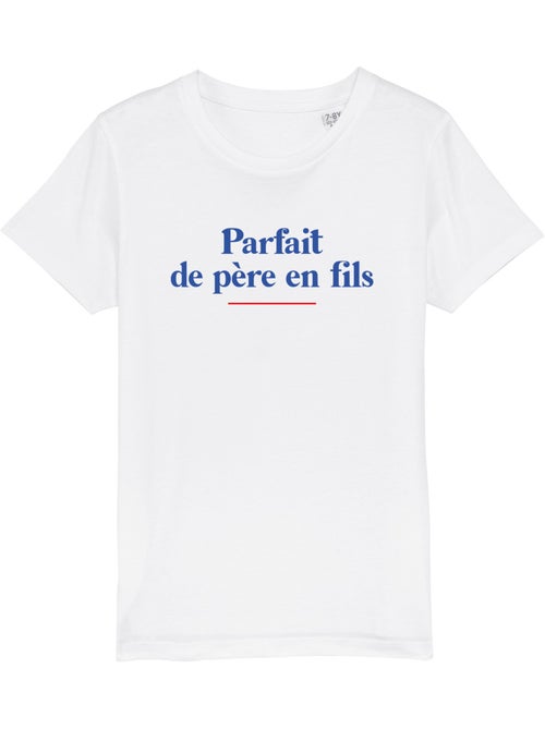 Tshirt Enfant PARFAIT DE PÈRE EN FILS 2 - Kiabi Tshirt Enfant PARFAIT DE PÈRE EN FILS 2 - Kiabi