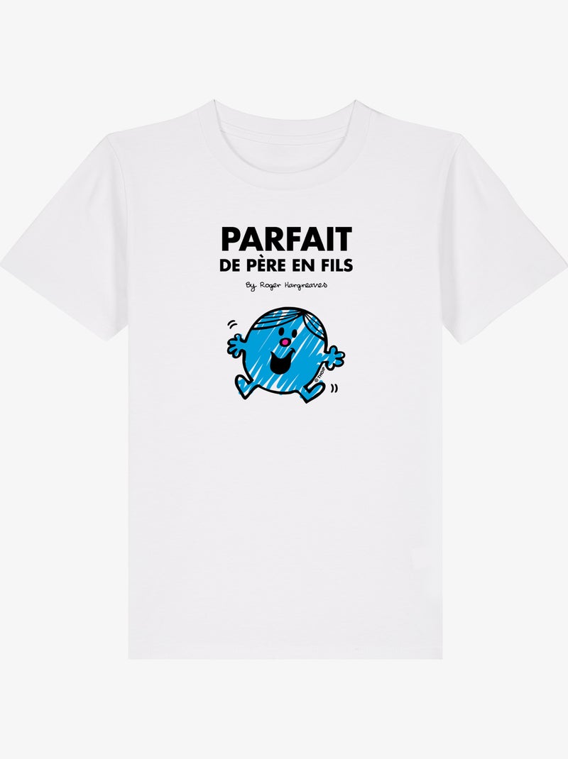 Tshirt Enfant PARFAIT DE PÈRE EN FILS Blanc - Kiabi