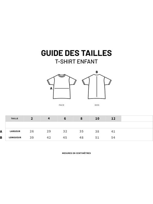 Tshirt Enfant PARFAITE DE MÈRE EN FILLE WAF - Kiabi