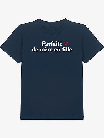 Tshirt Enfant PARFAITE DE MÈRE EN FILLE WAF