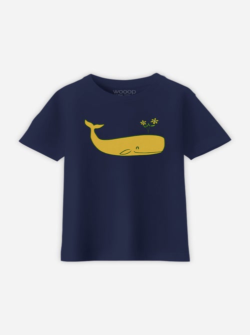 Tshirt Enfant PEACE WHALE - Kiabi
