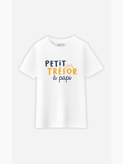 Tshirt Enfant PETIT TRESOR A PAPI - Kiabi