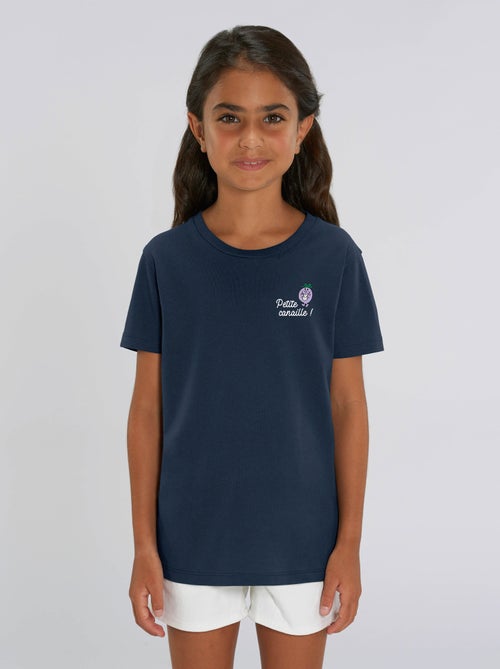 Tshirt Enfant PETITE CANAILLE COEUR - Kiabi
