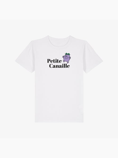 Tshirt Enfant PETITE CANAILLE FACE - Kiabi