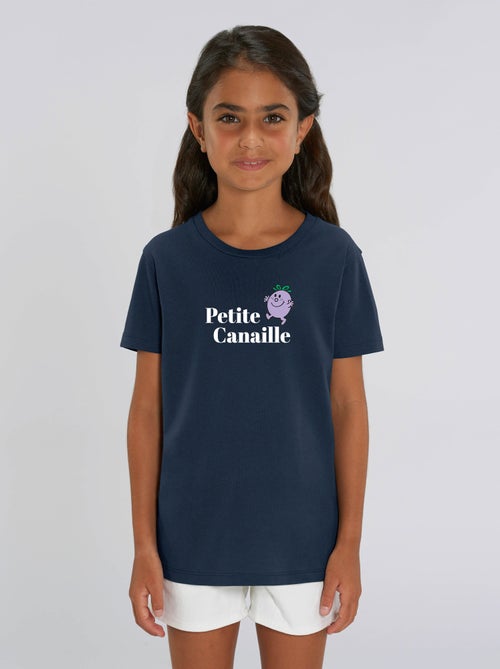 Tshirt Enfant PETITE CANAILLE FACE - Kiabi
