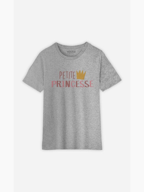 Tshirt Enfant PETITE PRINCESSE - Kiabi