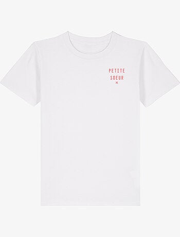 Tshirt Enfant PETITE SŒUR X CŒUR WAF