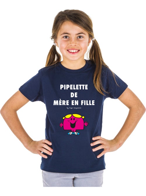 Tshirt Enfant PIPELETTE DE MÈRE EN FILLE 2 - Kiabi