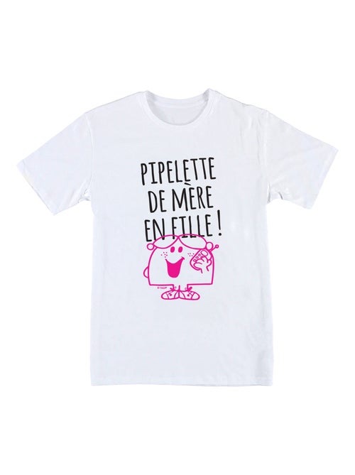 Tshirt Enfant PIPELETTE DE MÈRE EN FILLE - Kiabi