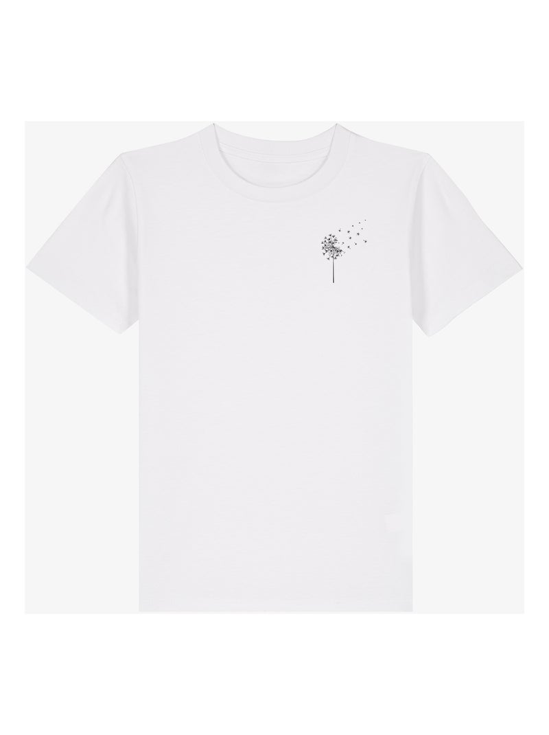 Tshirt Enfant PISSENLIT Blanc - Kiabi