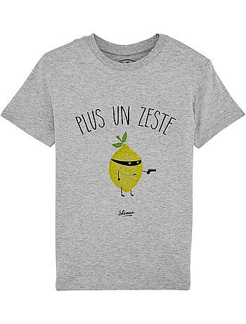 Tshirt Enfant PLUS UN ZESTE