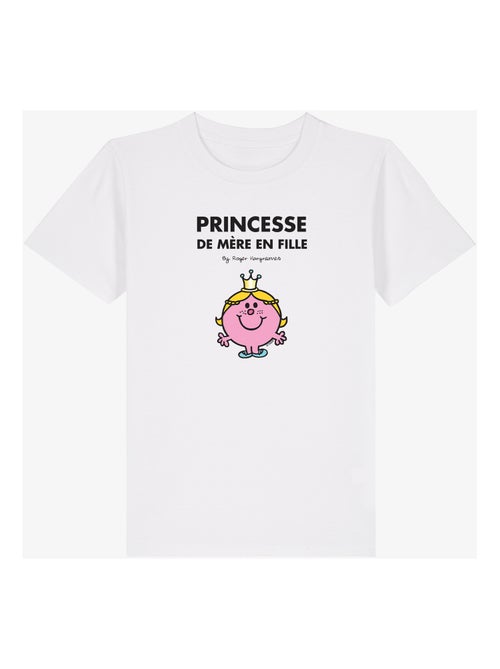 Tshirt Enfant PRINCESSE DE MÈRE EN FILLE - Kiabi