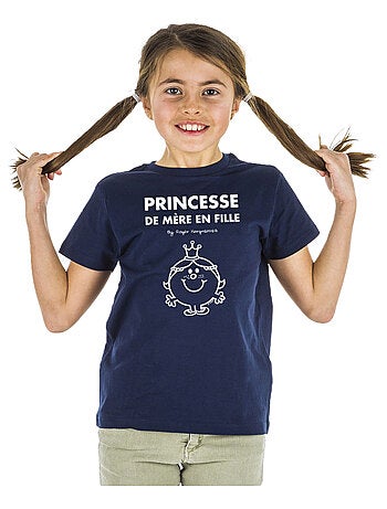 Tshirt Enfant PRINCESSE DE MÈRE EN FILLE