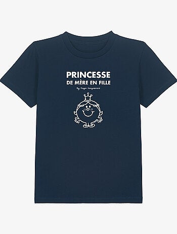 Tshirt Enfant PRINCESSE DE MÈRE EN FILLE
