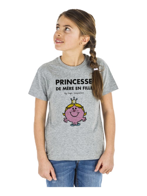 Tshirt Enfant PRINCESSE DE MÈRE EN FILLE - Kiabi