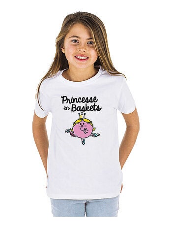 Tshirt Enfant PRINCESSE EN BASKET