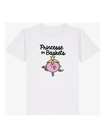 Tshirt Enfant PRINCESSE EN BASKET