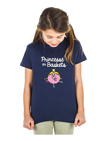 Tshirt Enfant PRINCESSE EN BASKET
