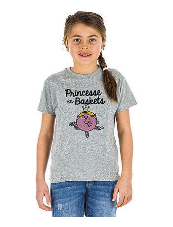 Tshirt Enfant PRINCESSE EN BASKET