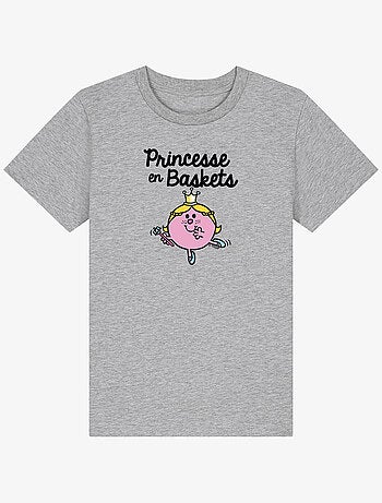 Tshirt Enfant PRINCESSE EN BASKET