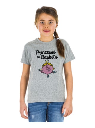 Tshirt Enfant PRINCESSE EN BASKET