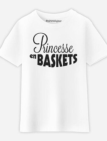 Tshirt Enfant PRINCESSE EN BASKETS