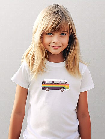 Tshirt Enfant RAINBOW VAN
