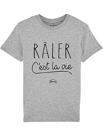 Tshirt Enfant RALER C'EST LA VIE