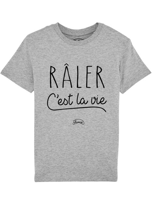 Tshirt Enfant RALER C'EST LA VIE - Kiabi