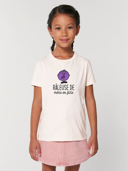 Tshirt Enfant RALEUSE DE MERE EN FILLE - Kiabi